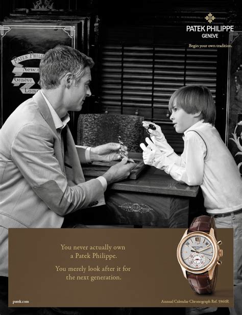 you don t own a patek philippe|patek philippe watch ownership.